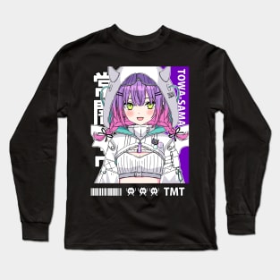 Tokoyami Towa with Devil Hoodie Long Sleeve T-Shirt